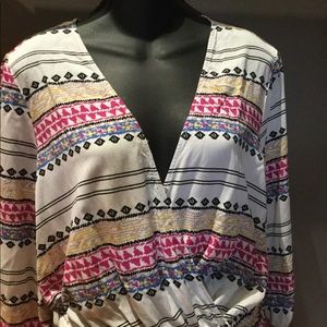 Colorful one piece romper